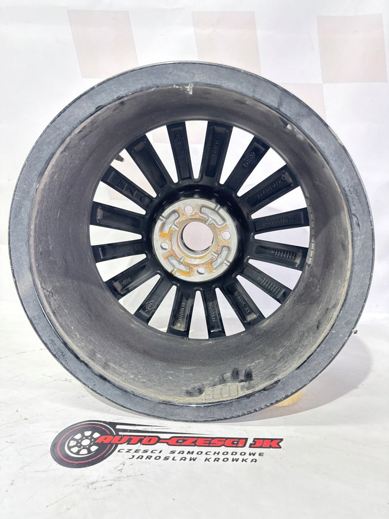 1x Alufelge 16 Zoll 7.0" 4x100 37ET Glanz Weiß 403002573R Renault Clio I FEL3141045431lu