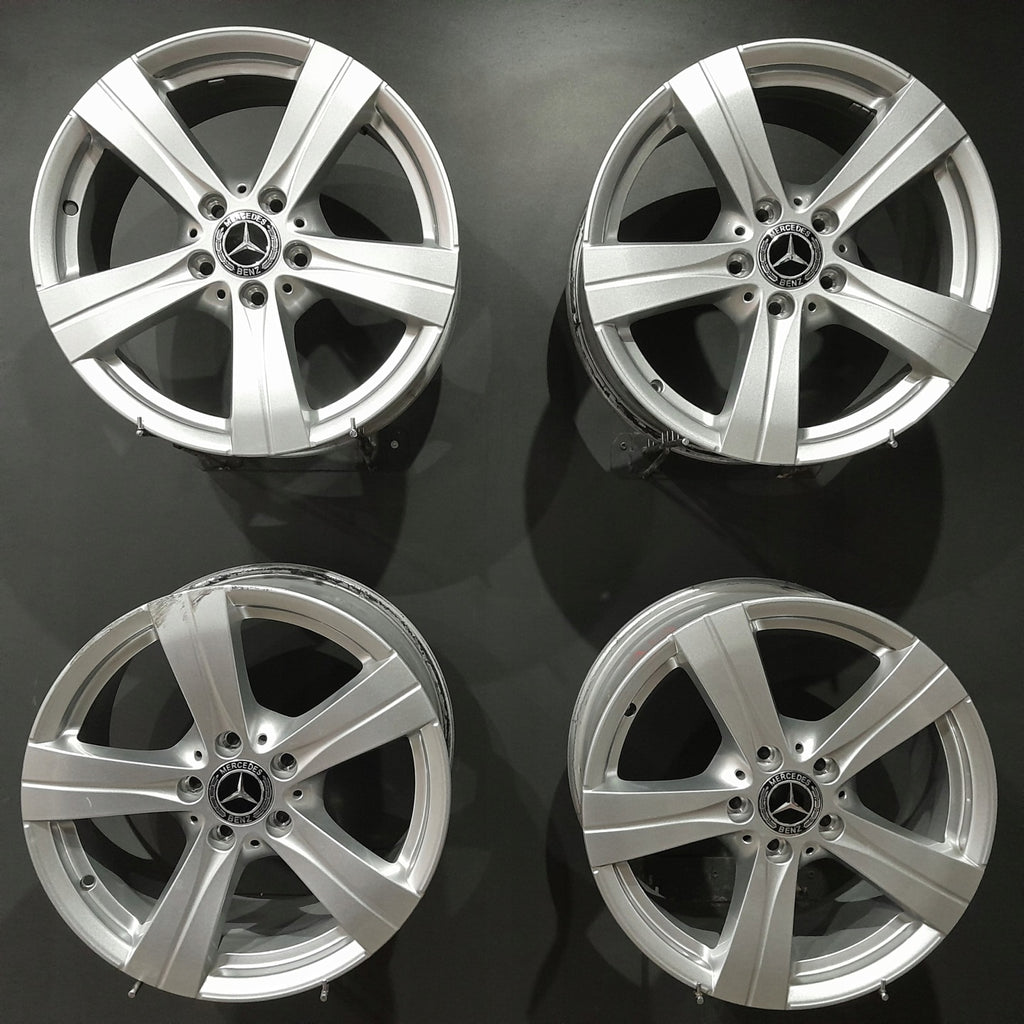 4x Alufelge 17 Zoll 7.0" 5x112 44 5ET A2064014500 Mercedes-Benz W206 Rim Wheel FEL2540467746oq