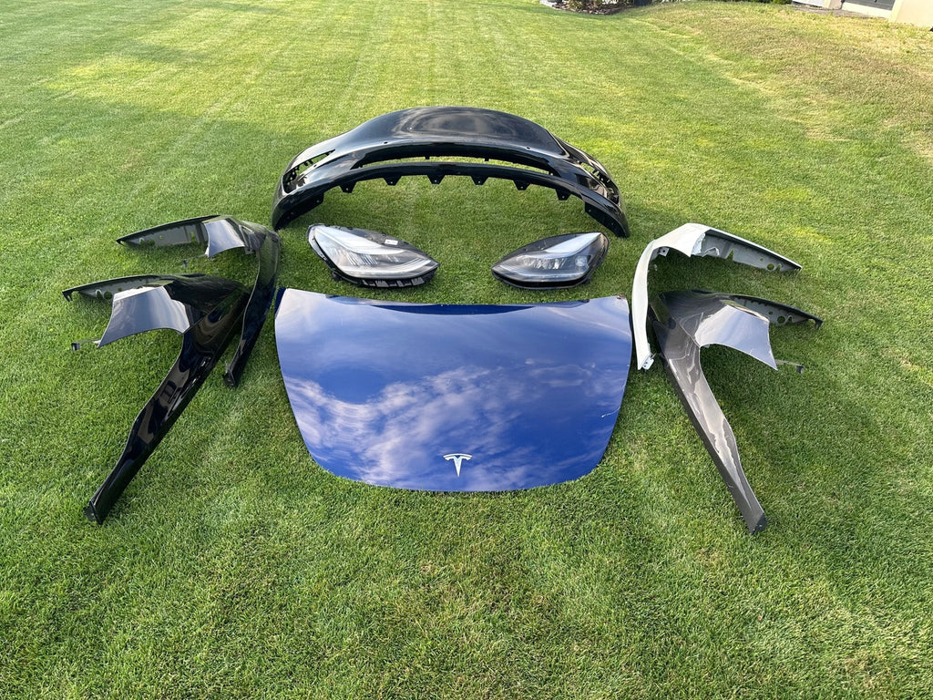 Frontscheinwerfer Tesla Model 3 1077376-00-C LED Rechts Scheinwerfer Headlight