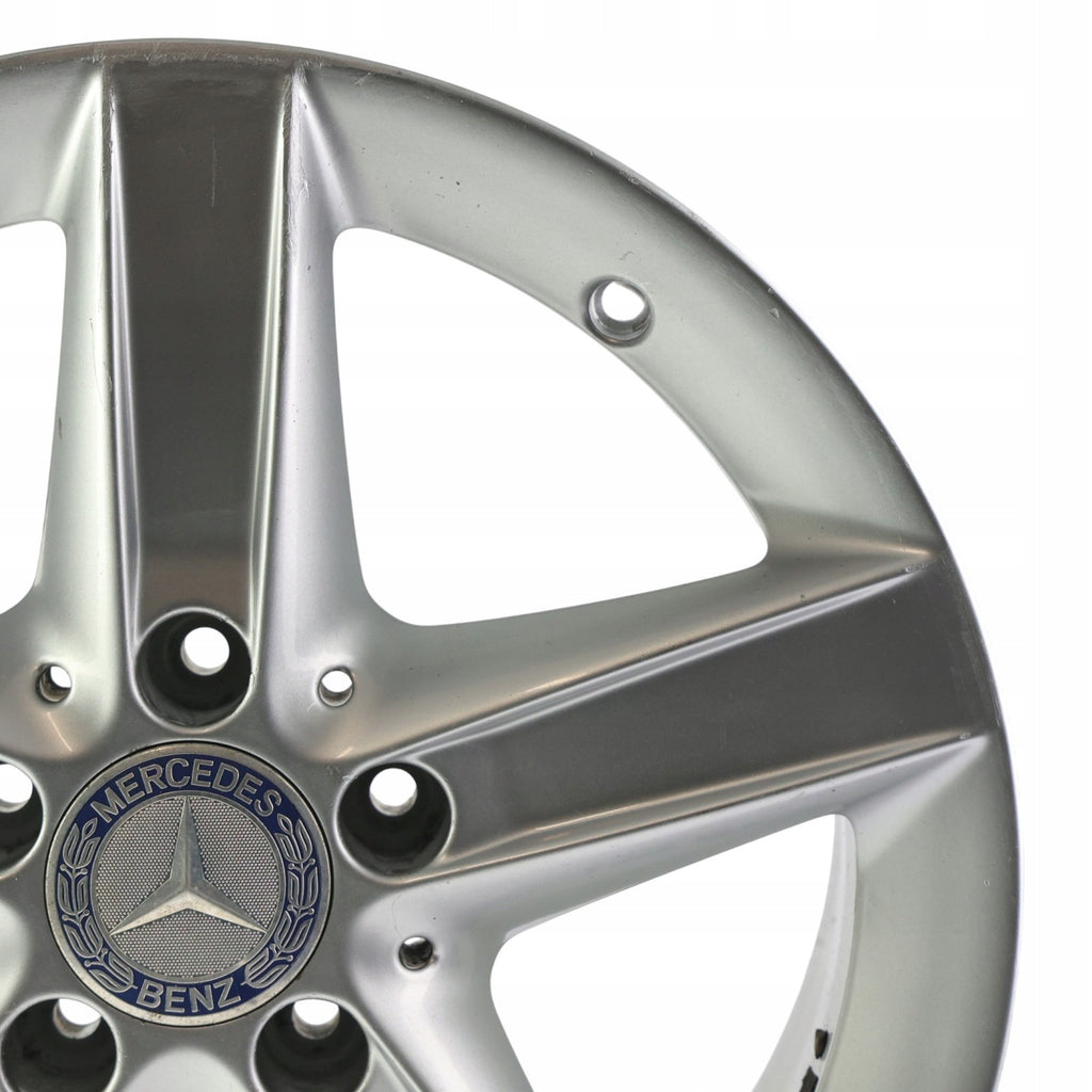 1x Alufelge 16 Zoll 8.0" 5x112 A1714013402 Mercedes-Benz Slk R171 Rim Wheel FEL3823000325ym