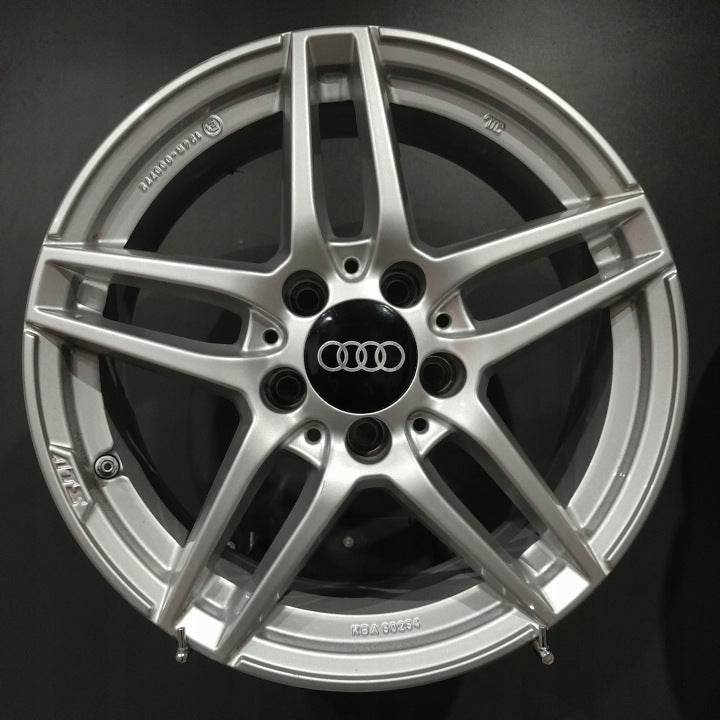 4x Alufelge 16 Zoll 6.5" 5x112 38ET Audi A4 B8 Rim Wheel FEL5018765629we