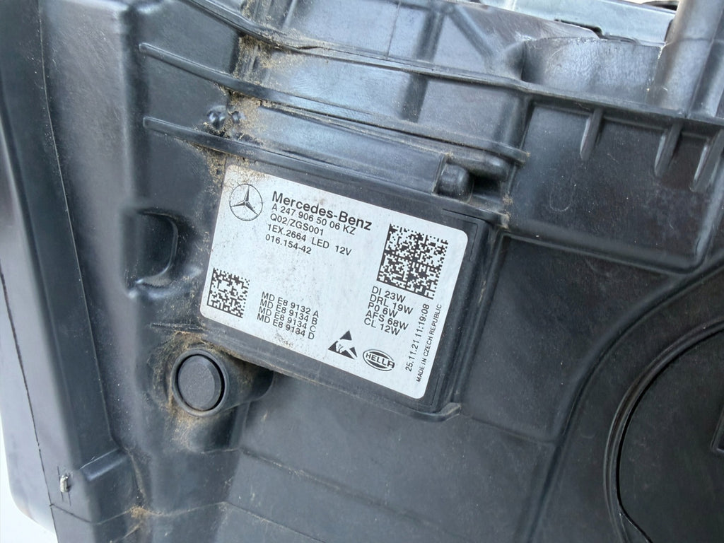Frontscheinwerfer Mercedes-Benz Gla A2479065006KZ Rechts Scheinwerfer Headlight SCH4768416065sa