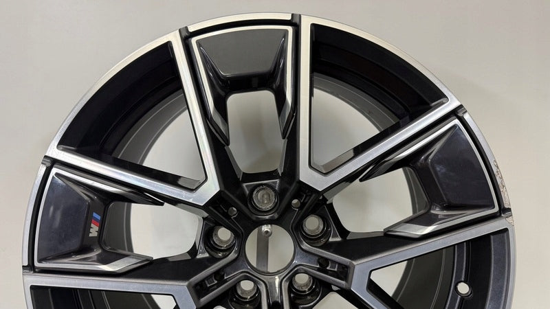 1x Alufelge 18 Zoll 8.5" 5x112 36ET Glanz 8747286 BMW I4 G26 Rim Wheel FEL8507222112vv