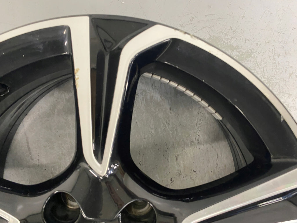 1x Alufelge 17 Zoll 7.0" 4x108 38ET Glanz Schwarz 39182183 Opel Corsa F FEL7865285357pr