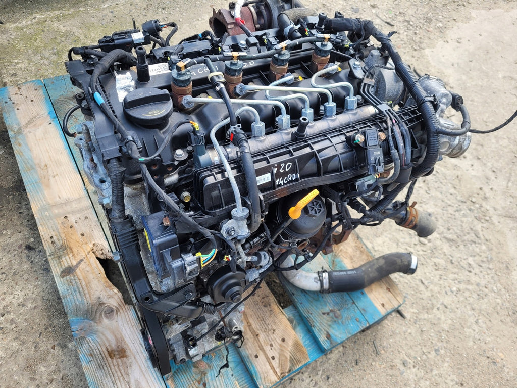 Motor Hyundai Kia I20 II Ceed D4FC 1.4 117TKm Diesel Engine Komplett