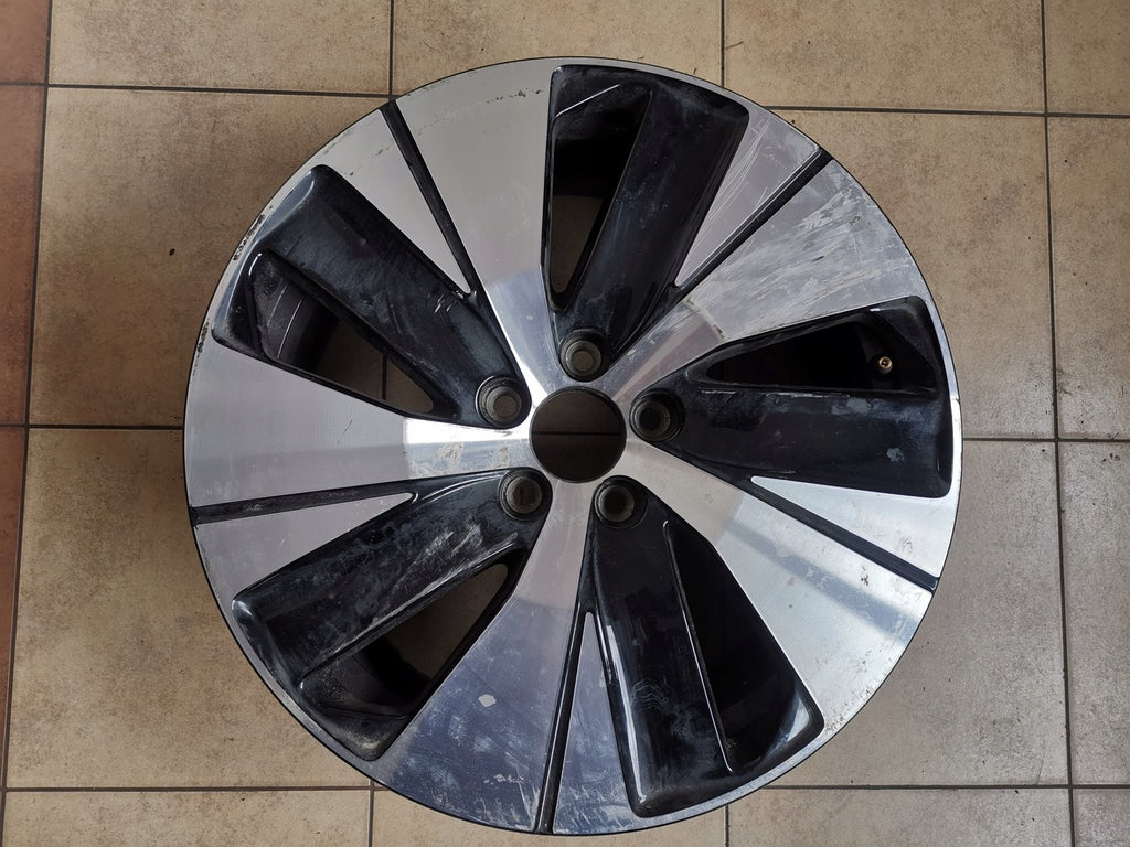 1x Alufelge 18 Zoll 7.5" 5x108 50 5ET Glanz Schwarz 31680403 Volvo Xc40