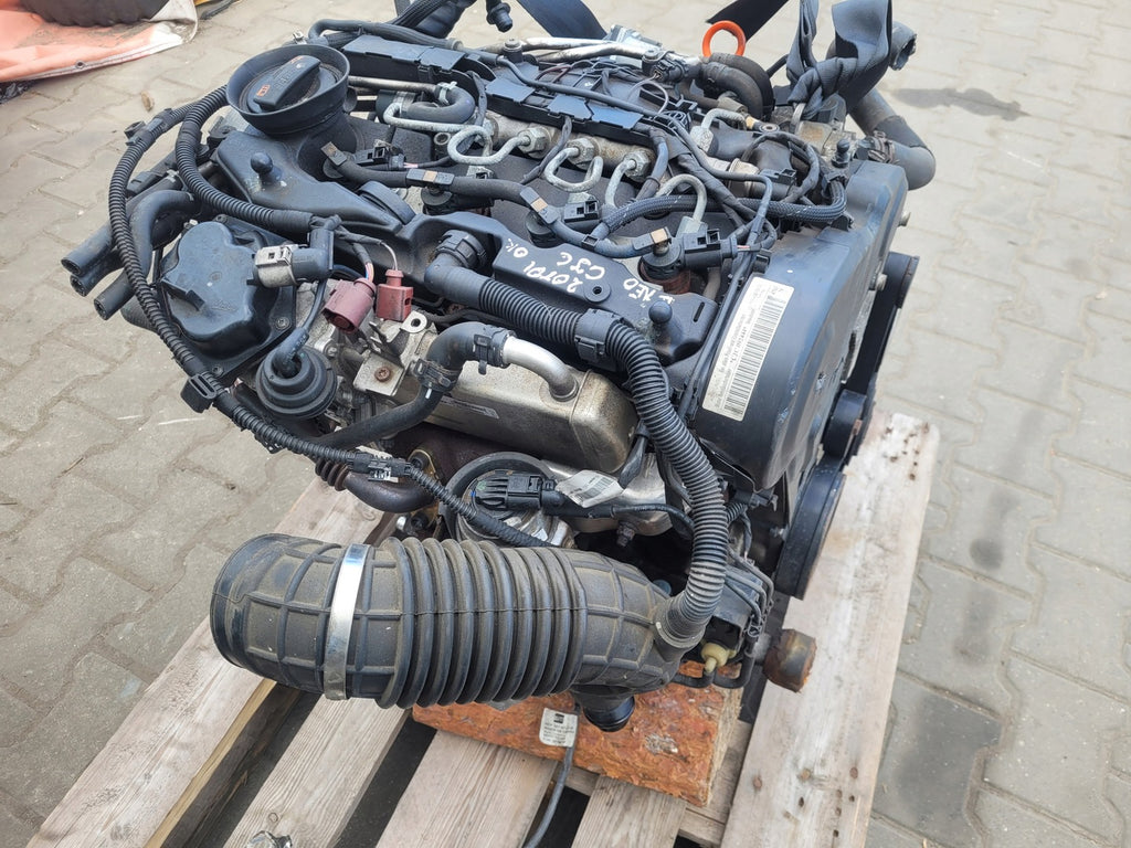 Motor Audi C7 A4 B8 CJC 2.0 TDI 129TKm Diesel Engine Komplett