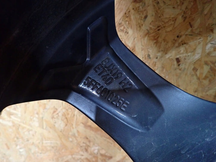1x Alufelge 19 Zoll 8.0" 5x112 40ET Glanz Schwarz 5FF601025E Cupra Formentor I FEL4002431993lf
