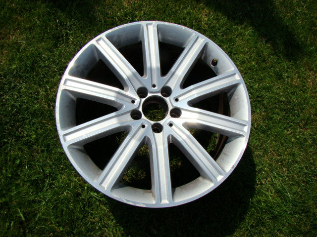 1x Alufelge 19 Zoll 9.5" 5x112 48ET Glanz Silber A2184010902 Mercedes-Benz Cls FEL1291219996vp