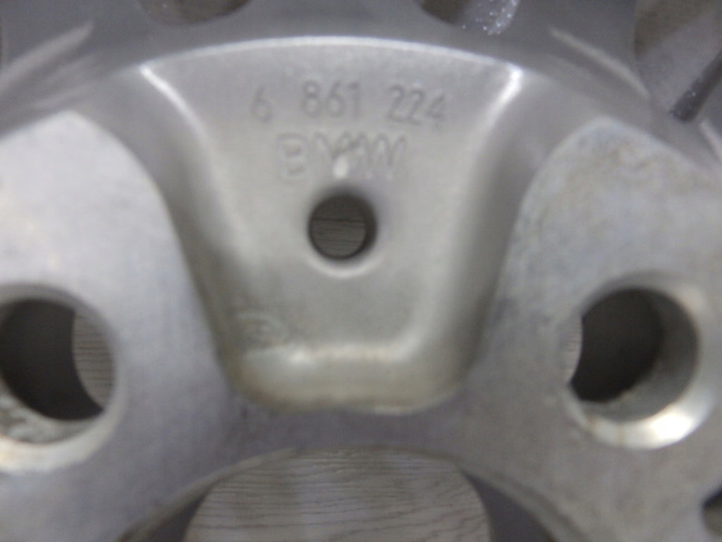 1x Alufelge 18 Zoll 8.0" 5x112 30ET Glanz Silber 6861224 BMW 5 G31 G30 Rim Wheel