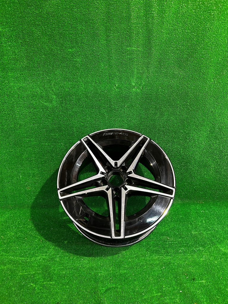 1x Alufelge 18 Zoll 8.5" 5x112 52ET Glanz Schwarz A2064011800 Mercedes-Benz W206 FEL7612662477tm