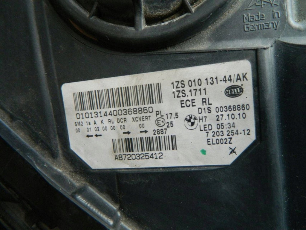 Frontscheinwerfer BMW F11 F10 7203254 Rechts Scheinwerfer Headlight SCH2930479165ob