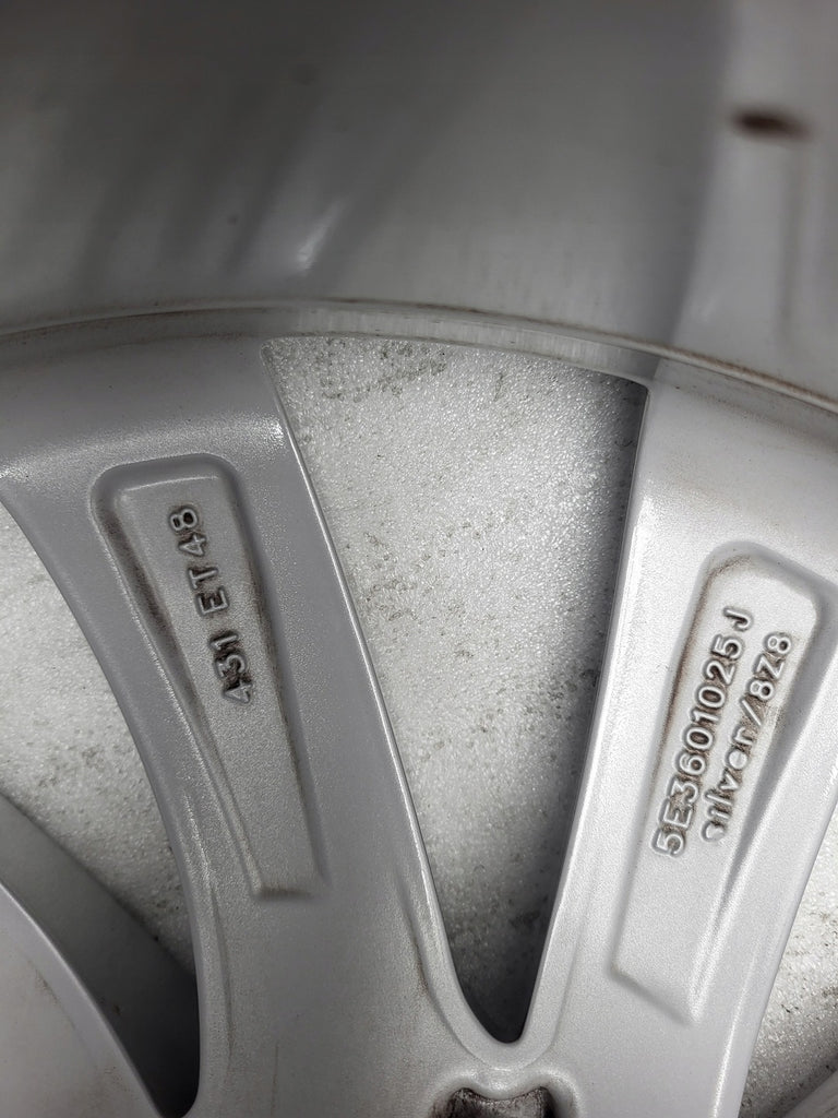 1x Alufelge 18 Zoll 7.5" 5x112 48ET 5E3601025J Skoda Octavia 5e3 Iv Rim Wheel