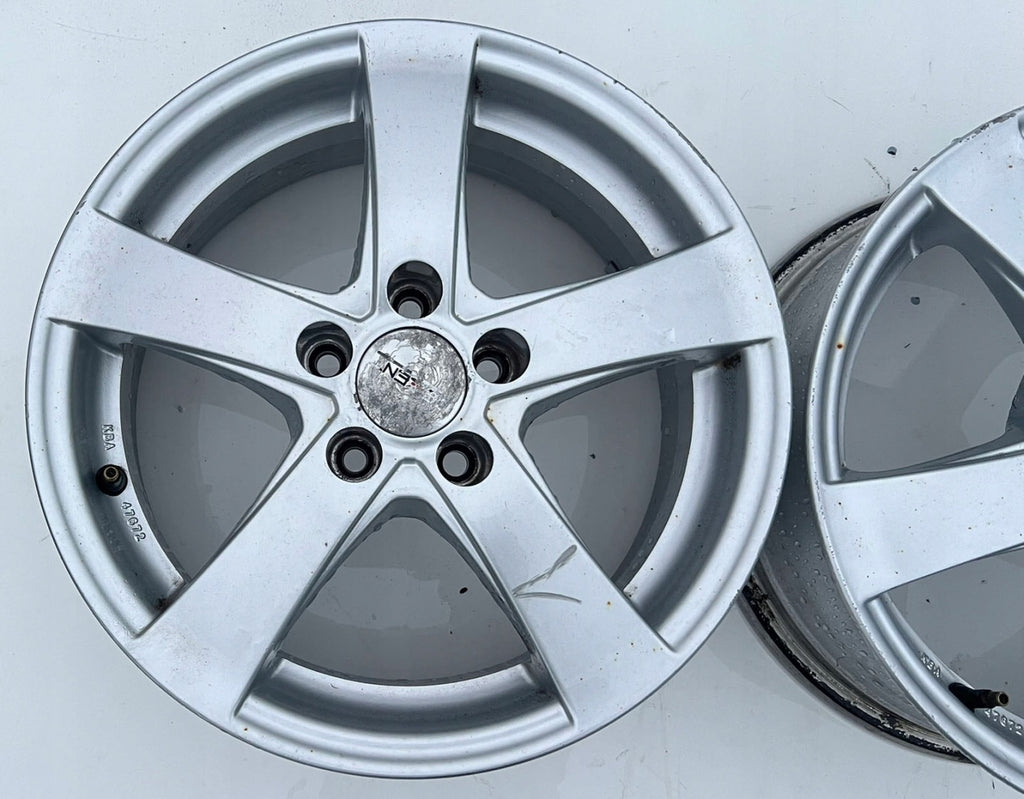 4x Alufelge 15 Zoll 6.0" 5x112 48ET Glanz Silber 47672 Audi I Rim Wheel FEL8101646246ta