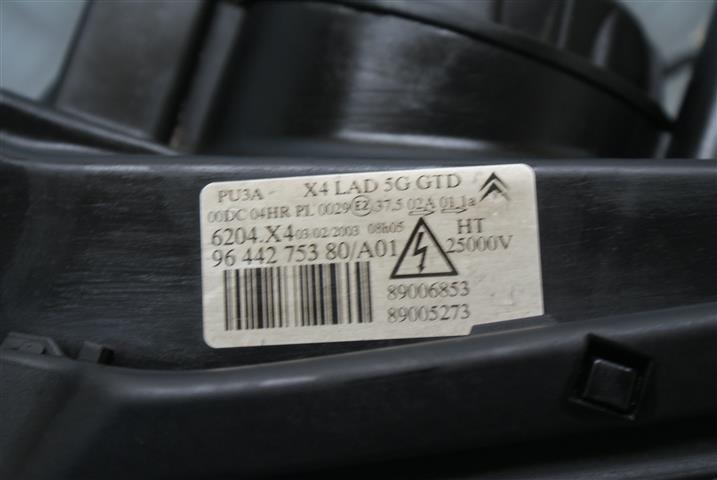 Frontscheinwerfer Citroën C5 9644275380 Links Scheinwerfer Headlight SCH5680989502xr