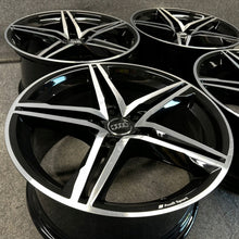 Load image into Gallery viewer, 4x Alufelge 18 Zoll 8.5" 5x112 29ET Glanz Silber 8W0601025 Audi A4 Rim Wheel FEL1144485236av