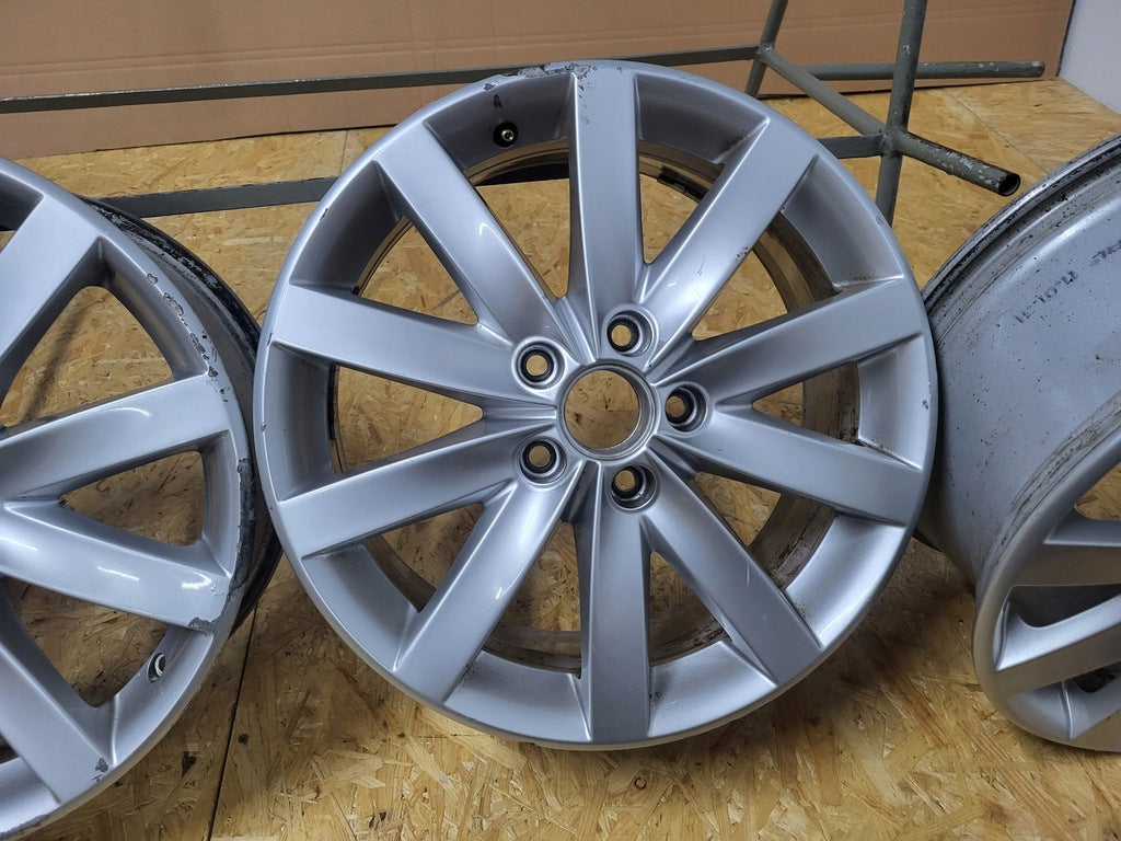 4x Alufelge 17 Zoll 7.0" 5x112 5K0601025F VW Golf VI Touran Rim Wheel FEL2014141364da