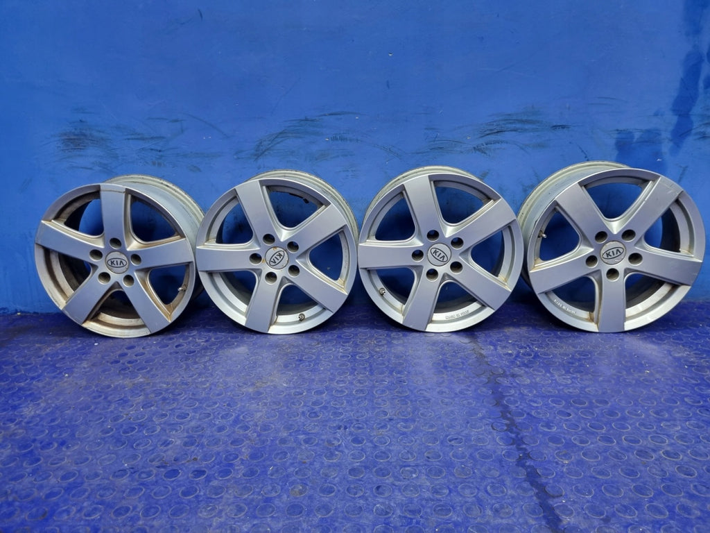 4x Alufelge 16 Zoll 6.5" 5x114.3 36ET Kia Rim Wheel FEL9740687563vq