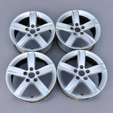 Load image into Gallery viewer, 4x Alufelge 16 Zoll 7.0&quot; 5x112 42ET Glanz Silber 4F0071496G Audi Rim Wheel