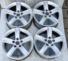 Load image into Gallery viewer, 4x Alufelge 16 Zoll 7.0&quot; 5x112 42ET Glanz Silber 4F0071496G Audi Rim Wheel