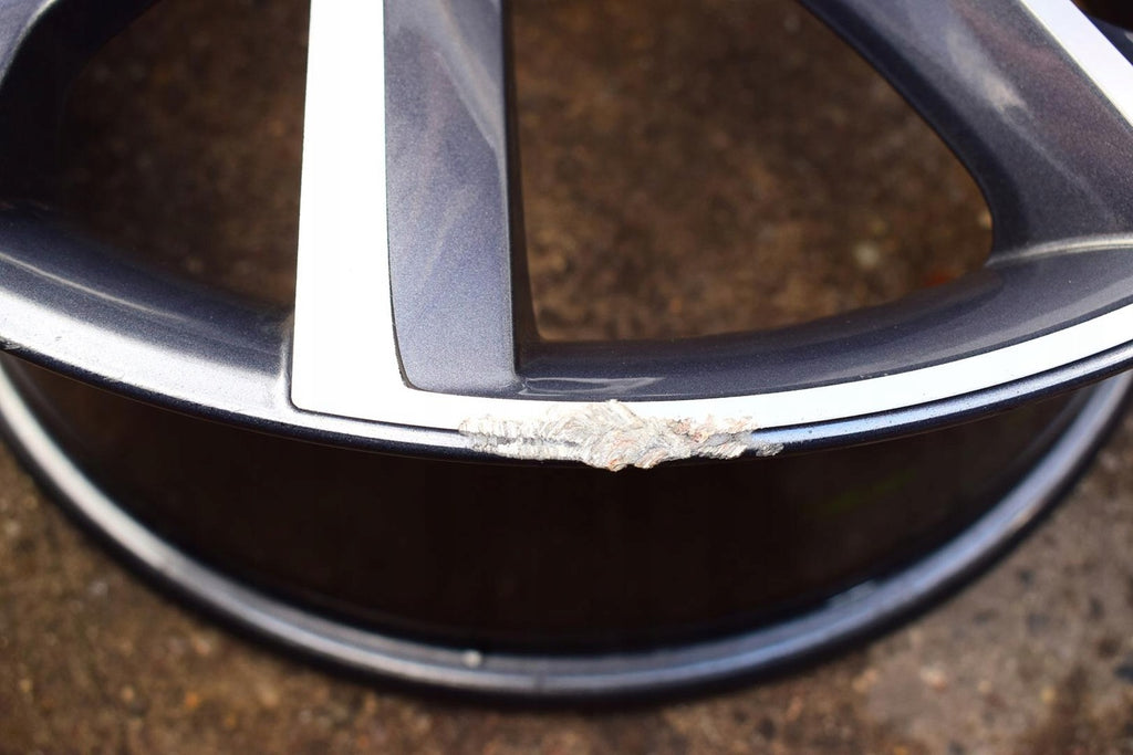 1x Alufelge 19 Zoll 8.0" 5x112 44ET Glanz Grau 3V0601025AP Mg Superb Iii