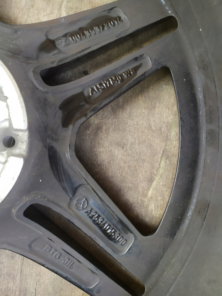 1x Alufelge 19 Zoll 8.0" 5x112 38ET A2534015300 Mercedes-Benz Glc X253 Rim Wheel FEL7298857725pt