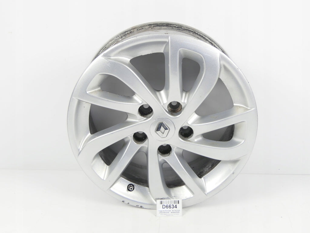 1x Alufelge 13 Zoll 6.5" 5x114.3 403000787R Renault Megane III 1 Scenic FEL2945018255jj