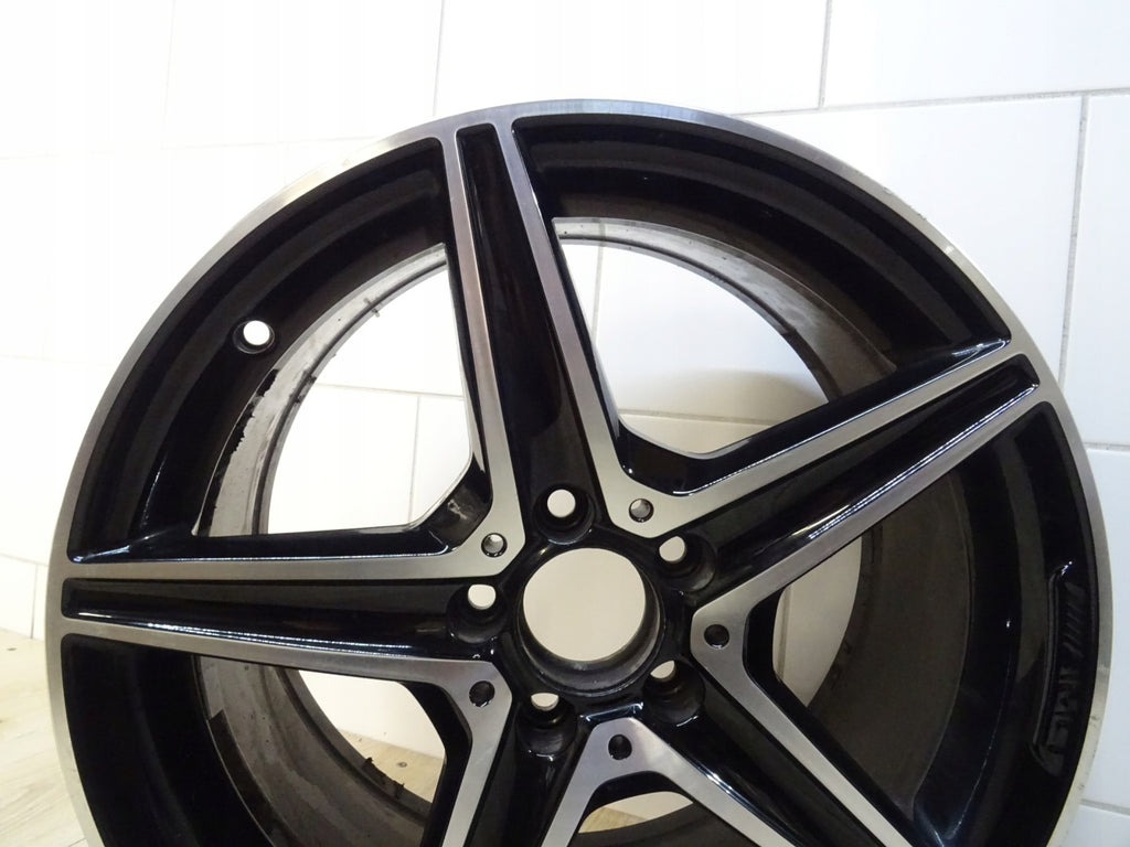 1x Alufelge 18 Zoll 8.5" 5x112 A2054011200 Mercedes-Benz W205 Rim Wheel FEL5476602127fm