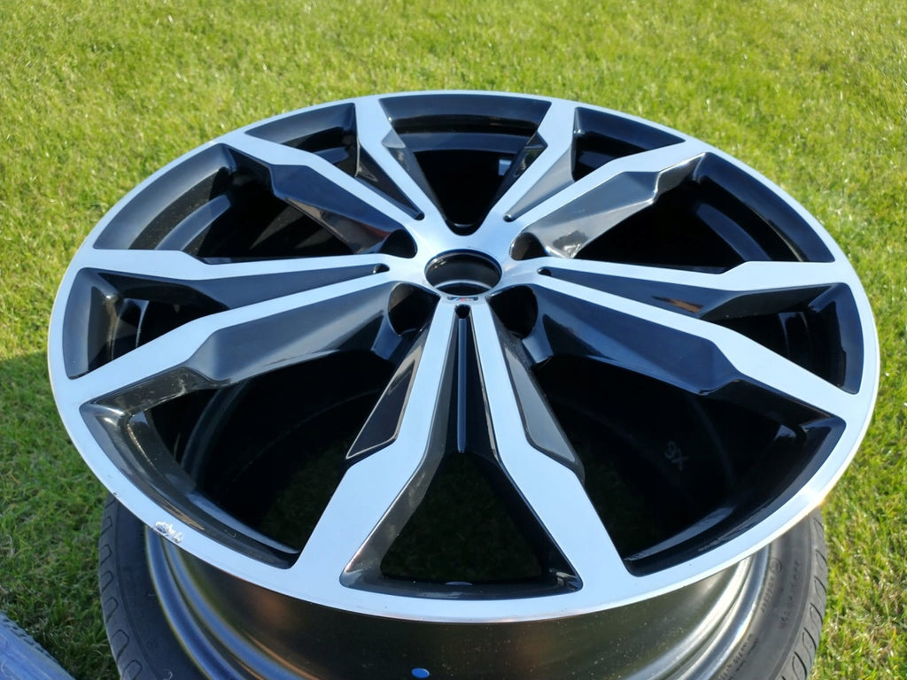 1x Alufelge 20 Zoll 8.0" 5x112 50ET Glanz Schwarz 8008622 BMW X2 F39 Rim Wheel FEL7401686604nk