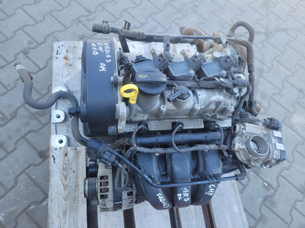 Motor VW Up CHY 1.0 MPI 77TKm Benzin Engine Komplett