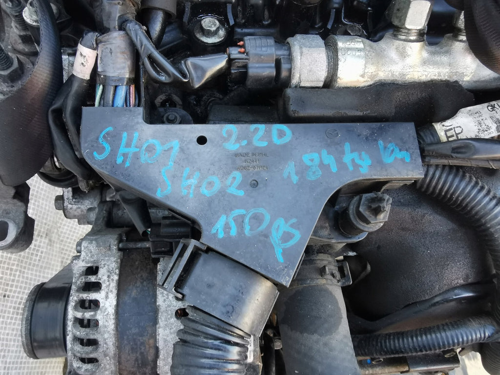 Motor Mazda Cx-5 Cx-3 SHY4 SHY6 SHY1 2.2 150PS 110kW 184TKm Diesel Komplett