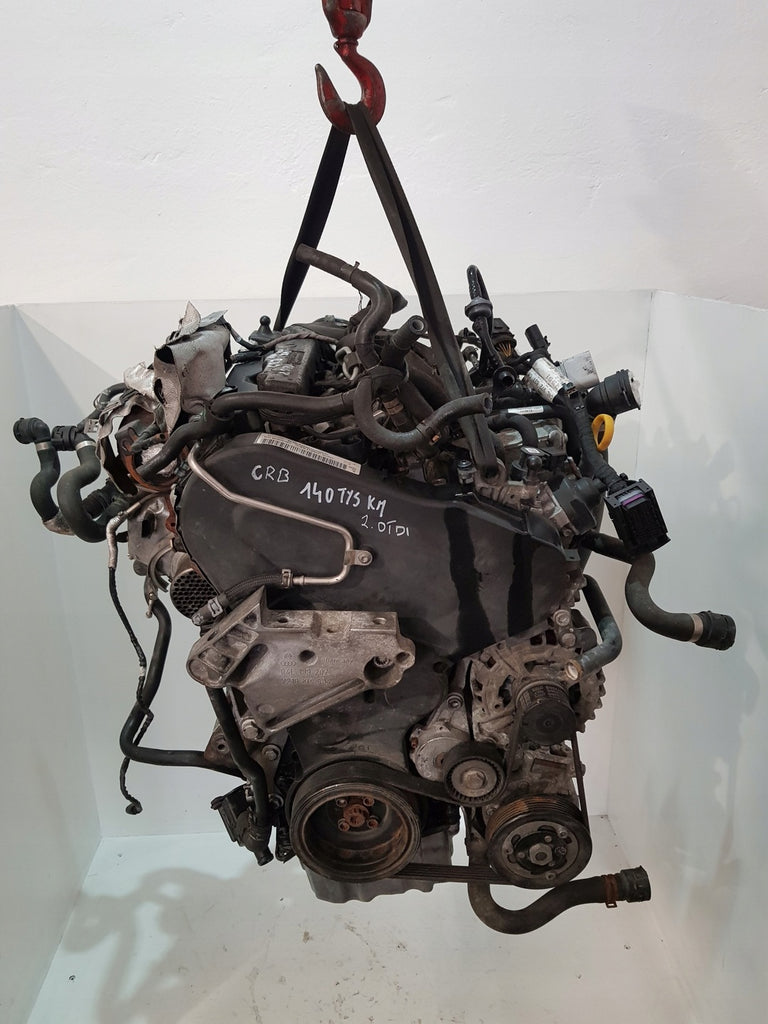 Motor Audi Seat VW CRBC CRBB 2.0 TDI 150PS 140TKm 2013 Diesel Engine Komplett