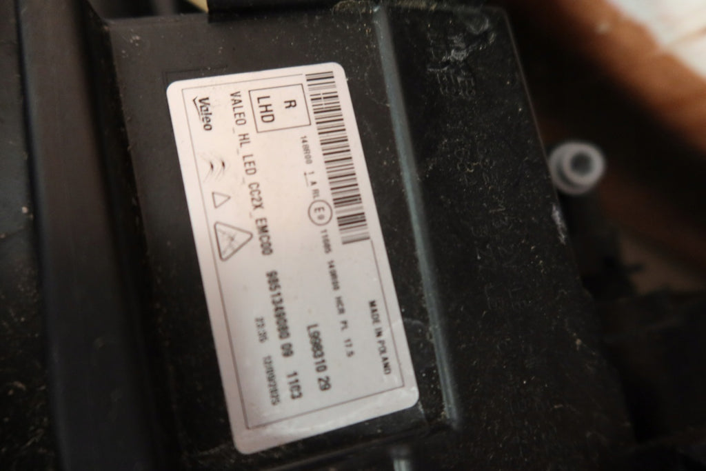 Frontscheinwerfer Citroën C3 I 9851349180 LED Ein Satz Scheinwerfer Headlight SCH2348925766ga