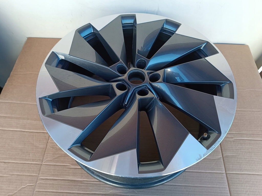 1x Alufelge 21 Zoll 9.0" 5x112 40ET 5LA601025P Skoda Enyaq Rim Wheel