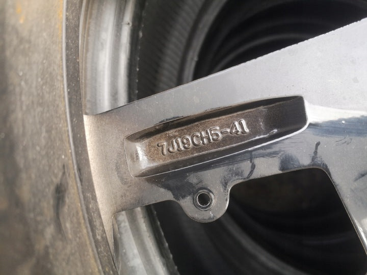 1x Alufelge 19 Zoll 7.0" 5x108 41ET 9839945680 Peugeot Rim Wheel FEL1809480357ay