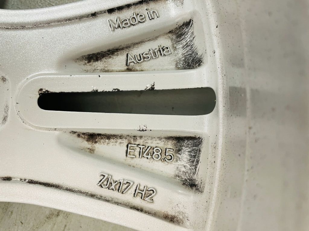 1x Alufelge 17 Zoll 7.0" 5x112 48,5ET Matt Silber A2054014300 Mercedes-Benz W205 FEL7134552538qm