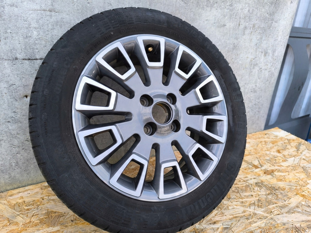 1x Alufelge 15 Zoll 5.5" 4x100 1SL601025K Seat Mii Rim Wheel