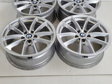 Laden Sie das Bild in den Galerie-Viewer, 4x Alufelge 17 Zoll 7.5" 5x112 27ET Glanz Silber 6868217 BMW G30 Rim Wheel FEL1981362347er