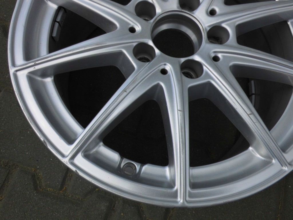 1x Alufelge 16 Zoll 6.5" 5x112 44ET Glanz Silber Mercedes-Benz W177 Rim Wheel FEL1641088558id