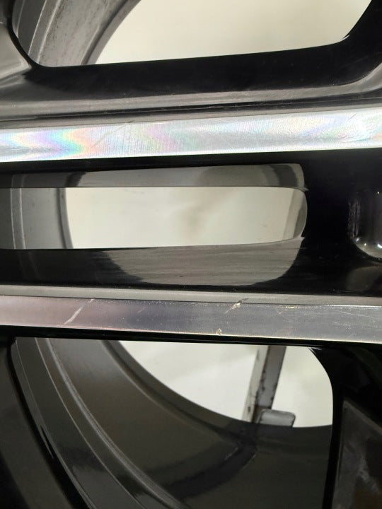 1x Alufelge 18 Zoll 8.0" 5x112 43ET Glanz Schwarz A2134016300 Mercedes-Benz Amg FEL6765134053wa