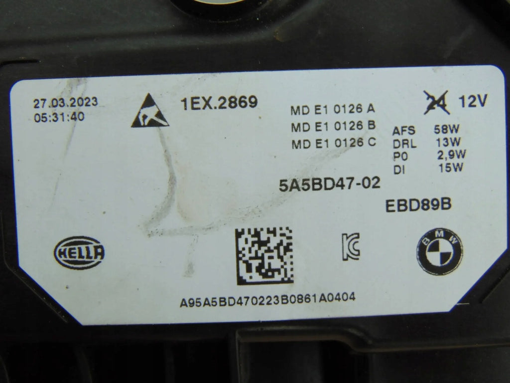 Frontscheinwerfer BMW X1 5A5BD47 Full LED Links Scheinwerfer Headlight SCH6864620033rk