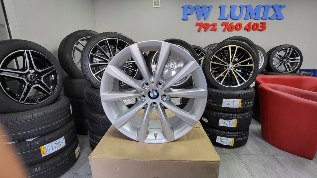 4x Alufelge 18 Zoll 8.0" 5x112 30ET Glanz Silber 6867338 BMW 3 G21 G01 G02 G20 FEL5462668778rp