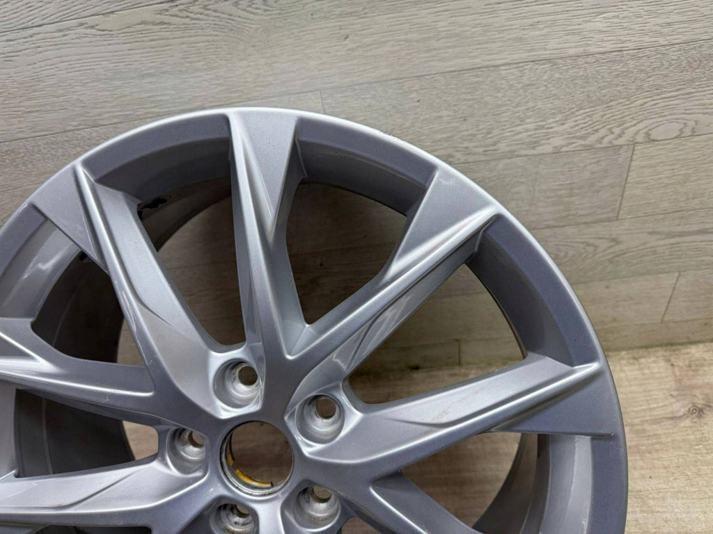 1x Alufelge 18 Zoll 7.5" 5x112 51ET Glanz Silber 5F0601025AA Seat Leon Rim Wheel FEL9429161697bm