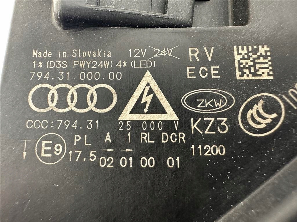 Frontscheinwerfer Audi A1 8xa Xenon Links Scheinwerfer Headlight SCH5032608375rk