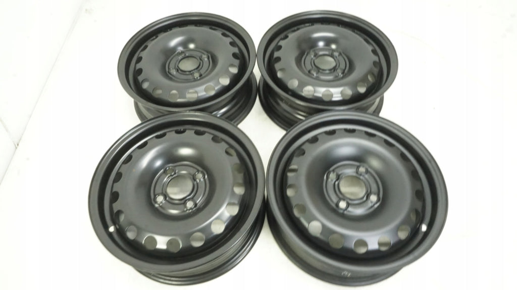 4x Alufelge 14 Zoll 5.0" 4x100 35ET Glanz Schwarz 1S0601027 Seat Mii Citigo I FEL2780496067db