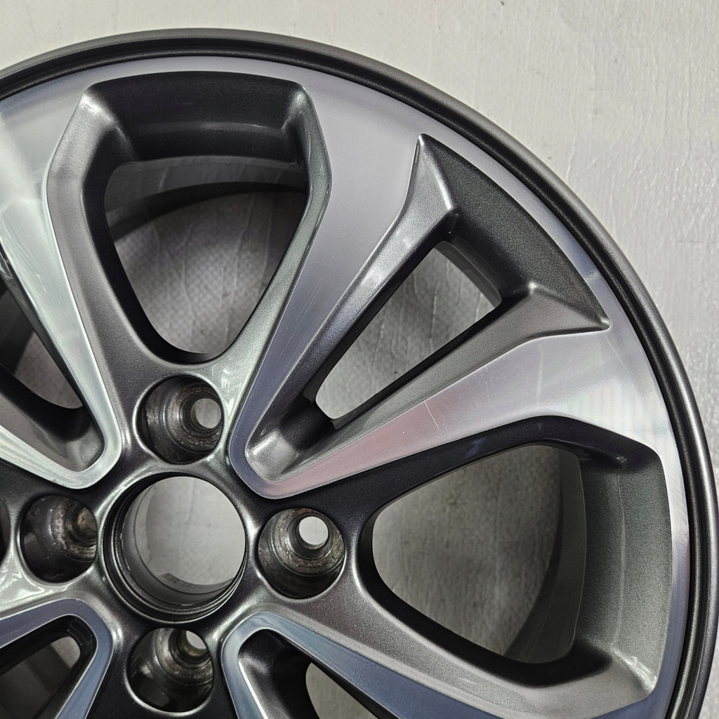 1x Alufelge 15 Zoll 6.0" 4x100 47ET 52910C8800 Hyundai I10 III I20 Rio Rim Wheel FEL9521812102gn