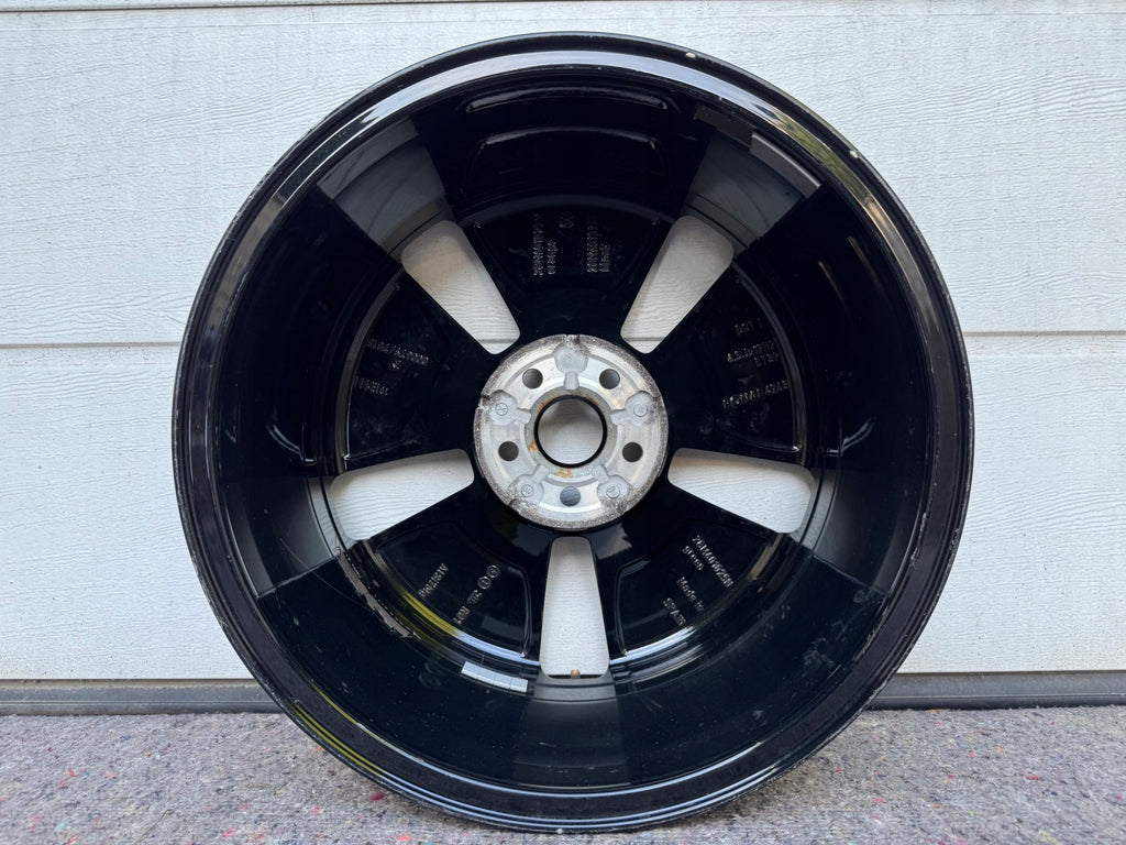 1x Alufelge 17 Zoll 6.5" 5x100 39ET Glanz Schwarz 2GM601025M VW T-Cross FEL7729629670ar