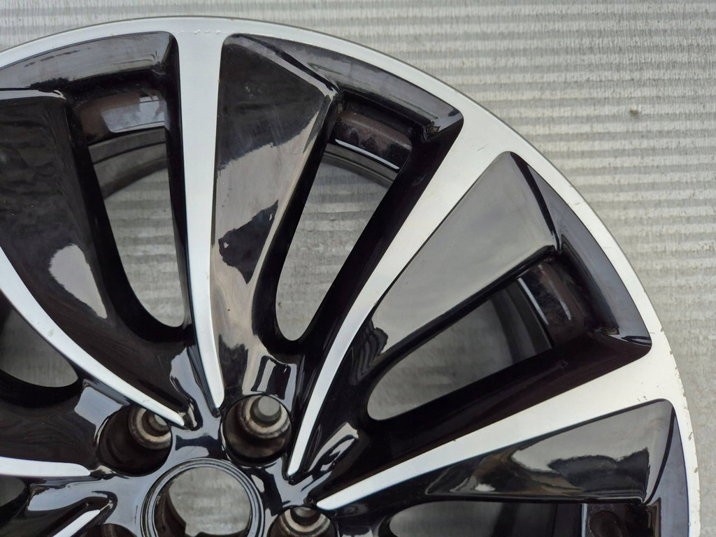 1x Alufelge 19 Zoll 7.0" 5x108 38ET Glanz Schwarz YP00174580 Opel Grandland X FEL3072637853oq