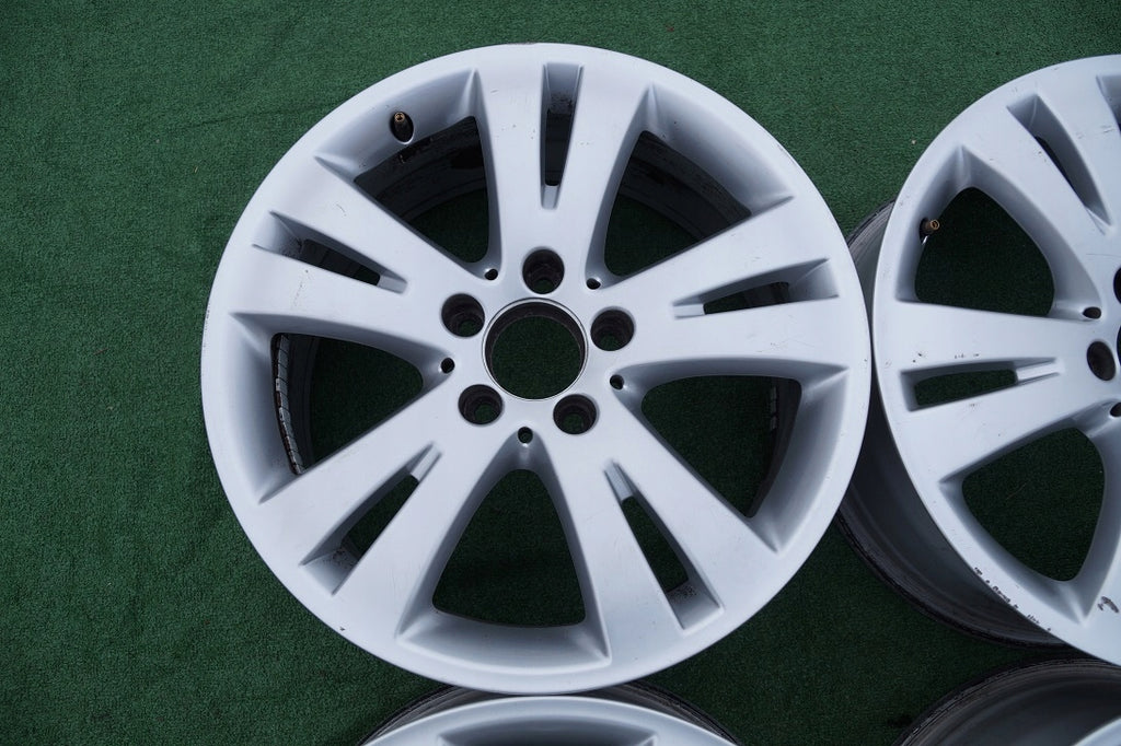 4x Alufelge 17 Zoll 7.5" 5x112 47ET Glanz Grau A2044010402 Mercedes-Benz W204 FEL4240009800ge