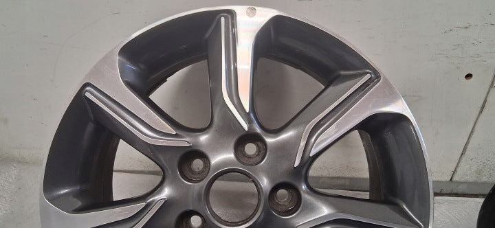 1x Alufelge 16 Zoll 6.0" 5x114.3 51ET 52910-1K650 Hyundai Ix20 Rim Wheel FEL8140303707qa